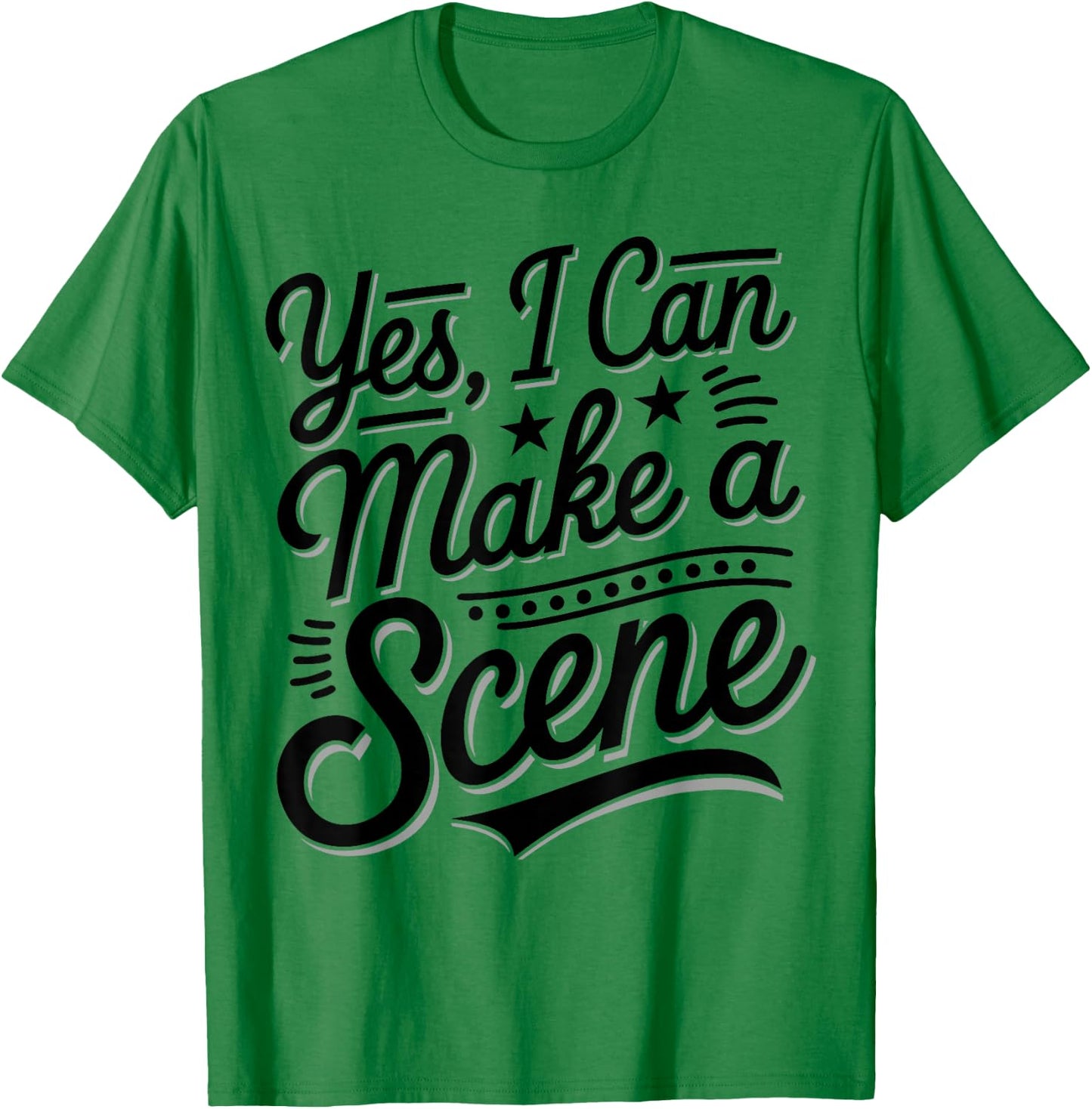 Funny Drama Theater Stage Director T-Shirt - T-Shirt | Irish Green