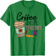 Coffee Gives Me Teacher Powers Back To School Leopard Women T-Shirt - T-Shirt | Irish Green