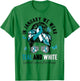 In January We Wear Teal & White Cervical Cancer Awareness T-Shirt - T-Shirt | Irish Green