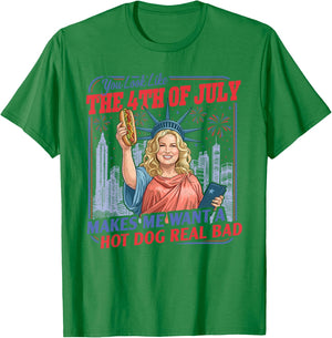 Celebrate 250th Anniversary, You Look Like 4th of July T-Shirt - T-Shirt | Irish Green