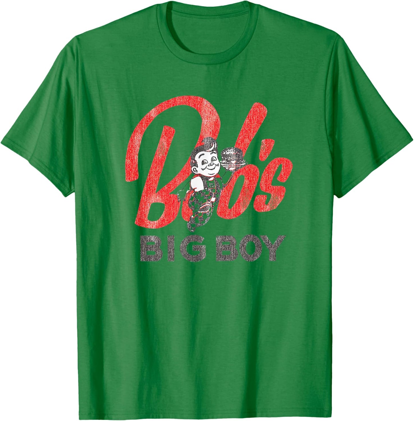 Big Bob Restaurant Burbank Los Angeles Retro T-Shirt - T-Shirt | Irish Green