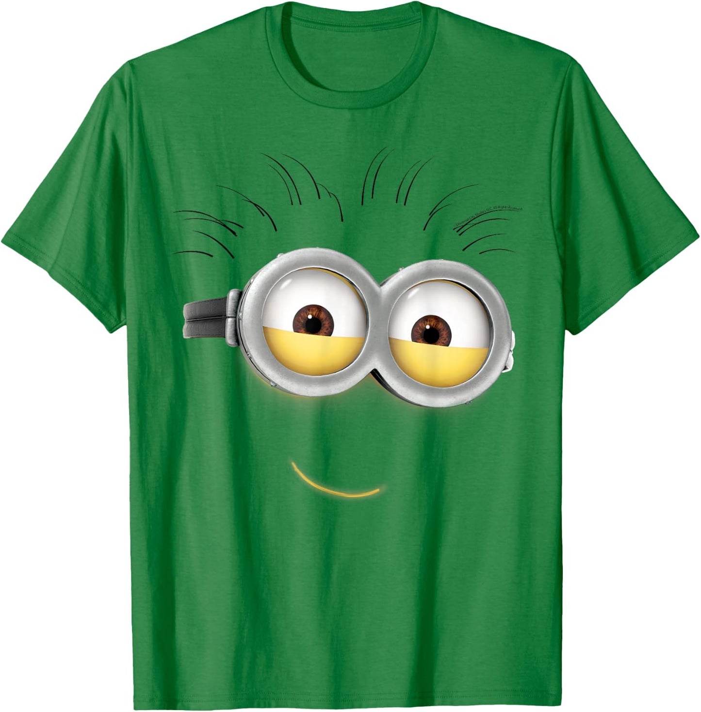 Despicable Me Minions Phil Smile Eyes , Yellow, S T-Shirt - T-Shirt | Irish Green