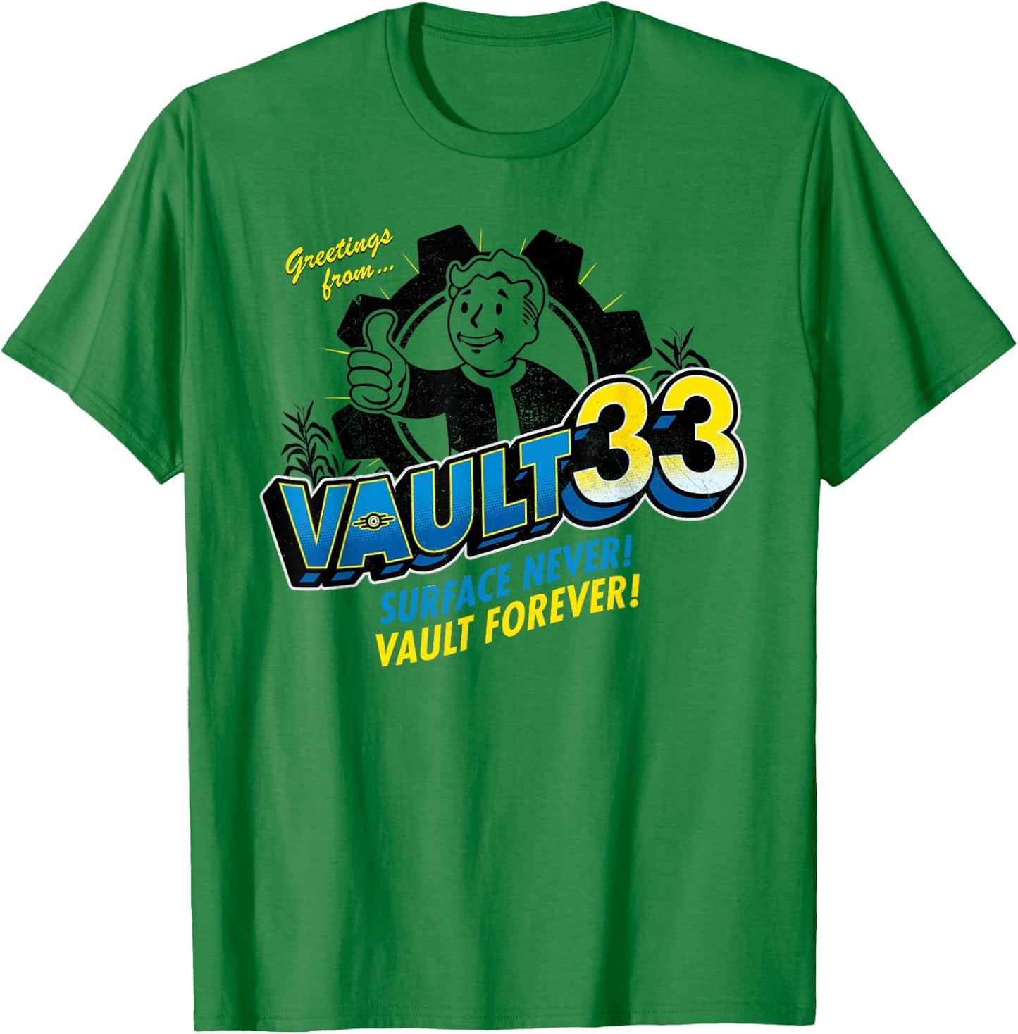Fallout - Greetings from... T-Shirt - T-Shirt | Irish Green