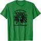 A Woman's Place is in the Resistance Medusa Witchy Snake T-Shirt - T-Shirt | Irish Green