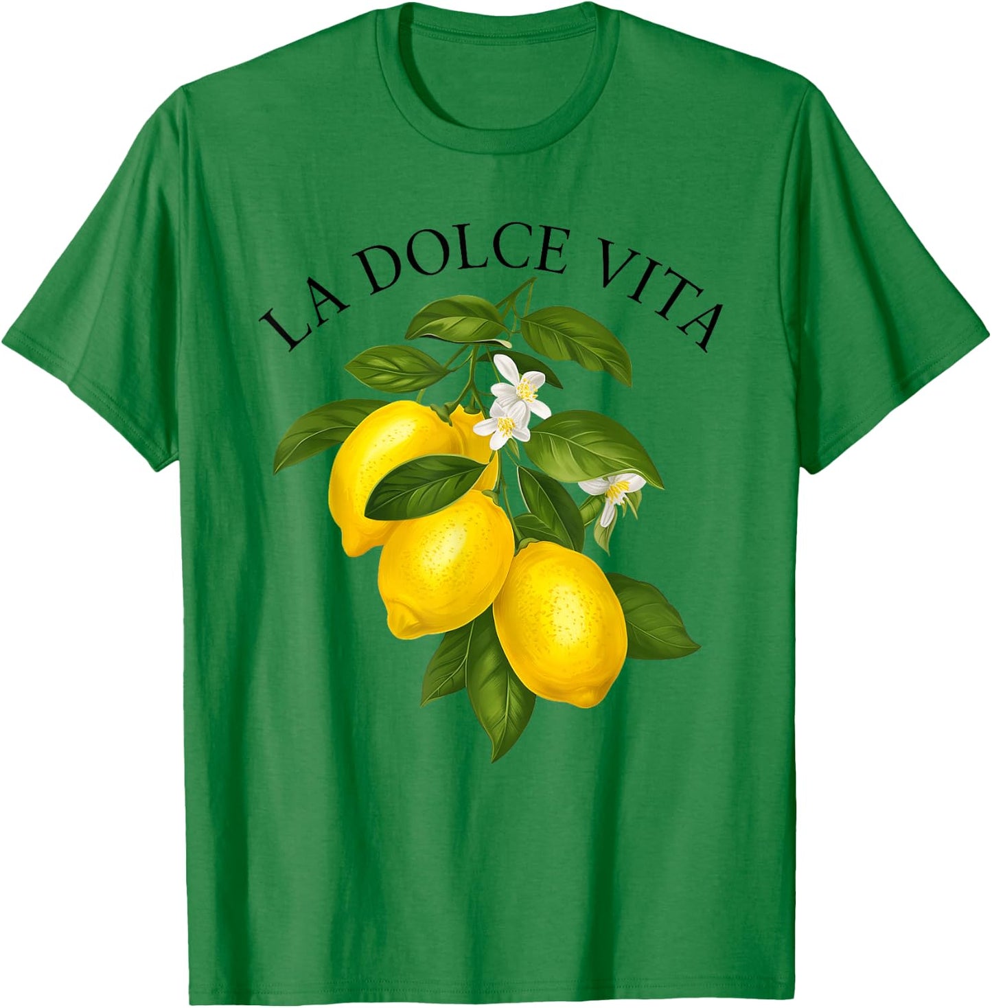 LA DOLCE VITA X Limone Lemons Lemon Limoncello Spritz , White T-Shirt - T-Shirt | Irish Green
