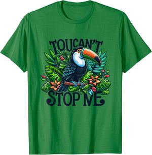 Toucan't Stop Me Jungle Bird , grey, S T-Shirt - T-Shirt | Irish Green