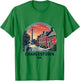 Charlestown MA Iconic Street And Monument T-Shirt - T-Shirt | Irish Green