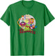 Disney The Muppets Classic Characters Circle Group Shot Logo T-Shirt - T-Shirt | Irish Green