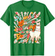 Llama Alpaca Teacher Teaching Whole Llama Learning Going On T-Shirt - T-Shirt | Irish Green