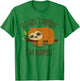 If I Ain't Yappin' I'm Nappin' Funny Sloth Yapping T-Shirt - T-Shirt | Irish Green