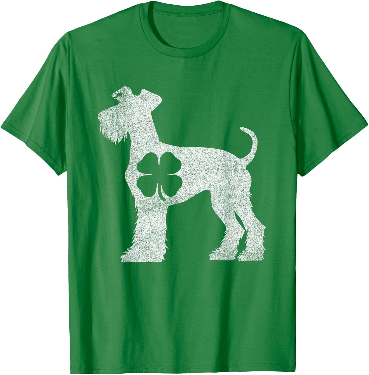 Airedale Terrier Dog - Shamrock St Patricks Day Saint Paddys Women Kids T-Shirt - T-Shirt | Irish Green