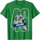 Jacob Degrom | Texas Baseball Players Merch | MLBJAC302N T-Shirt - T-Shirt | Irish Green