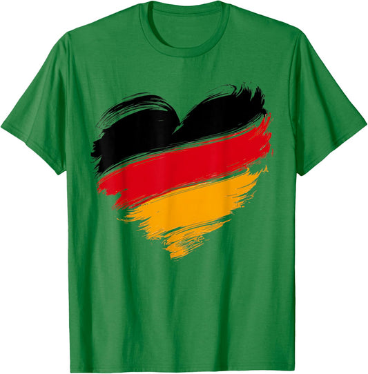 Deutschland Geschenk Souvenir Deutsch GER Almanya Alemania T-Shirt - T-Shirt | Irish Green