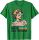 Ally LGBTQ Pride Month Lesbian More Pride Less Prejudice T-Shirt - T-Shirt | Irish Green