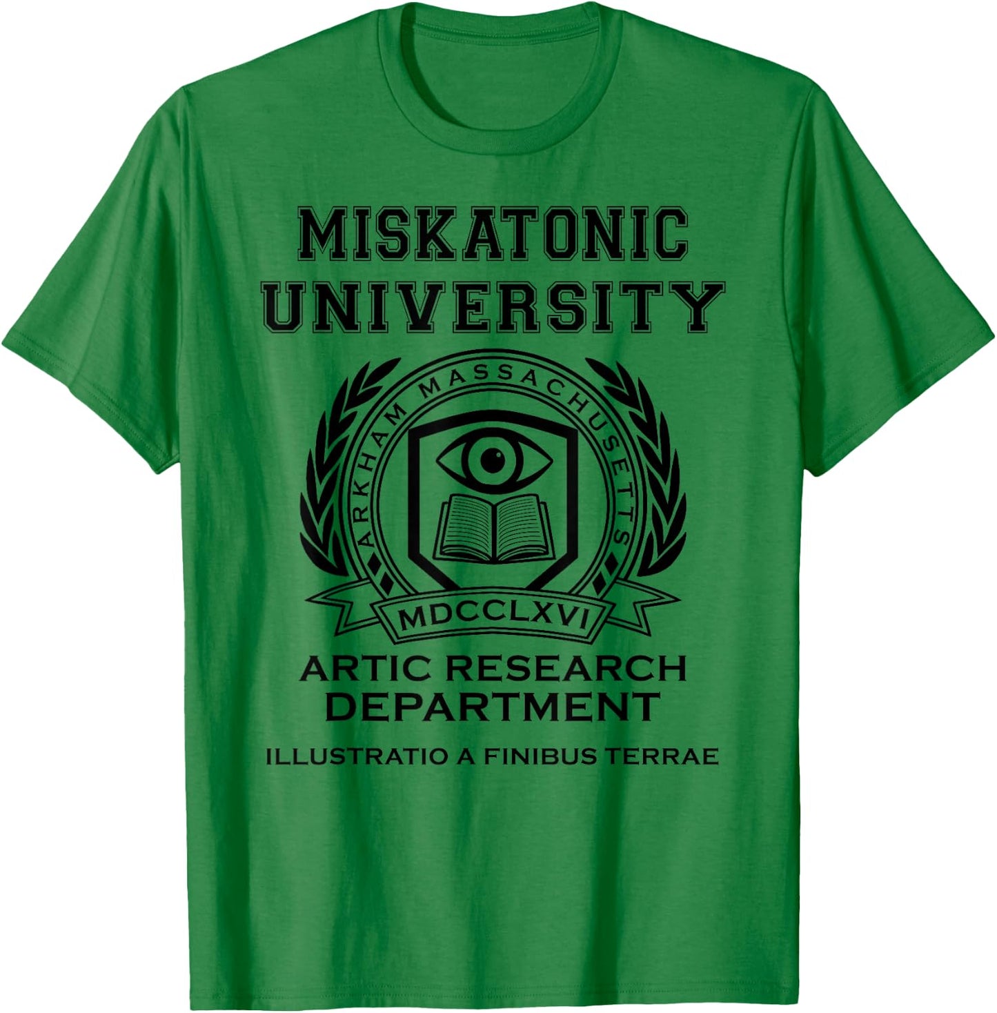 Miskatonic University Artic Research Department , white, S T-Shirt - T-Shirt | Irish Green