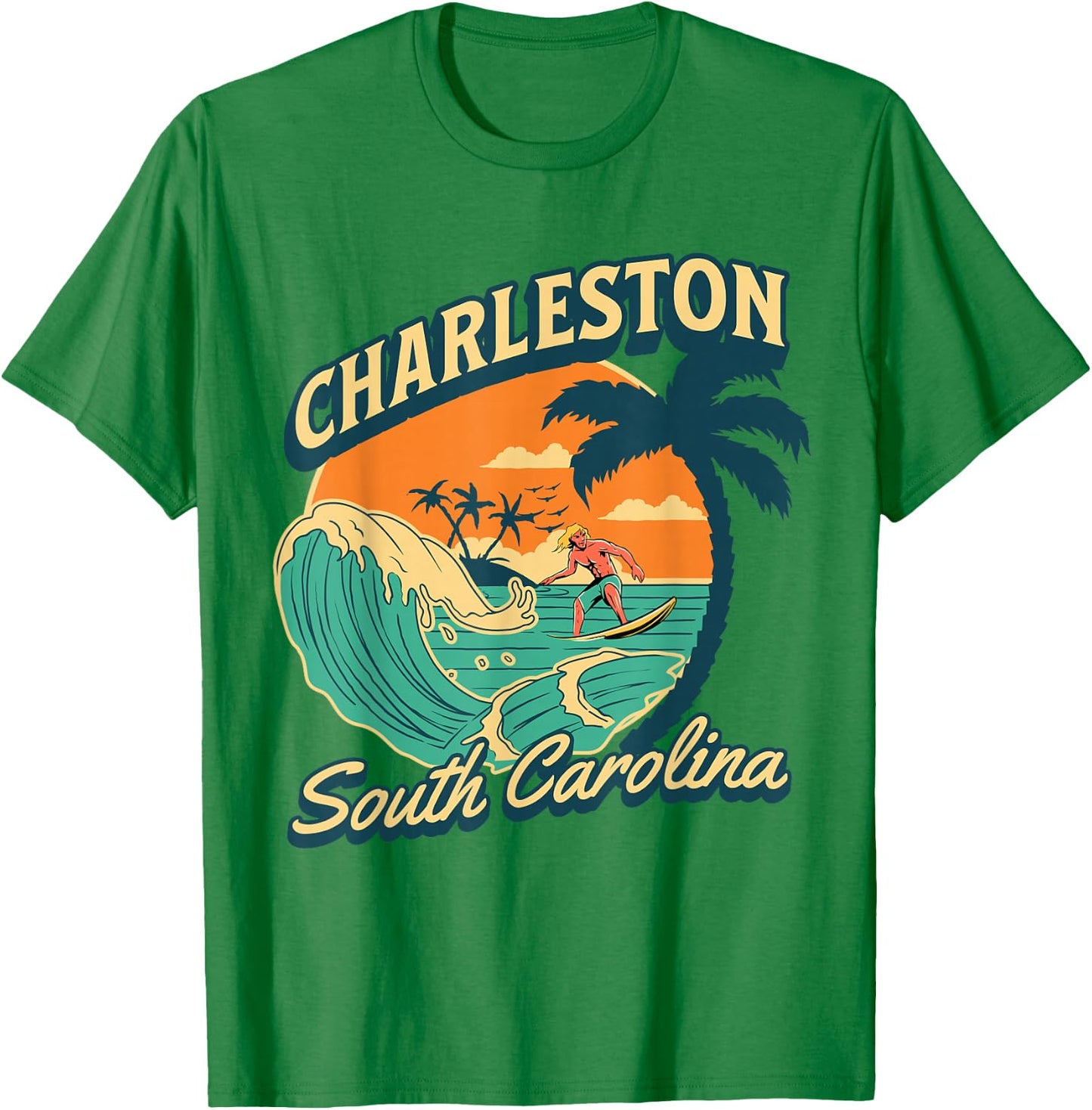 Charleston T-Shirt - T-Shirt | Irish Green