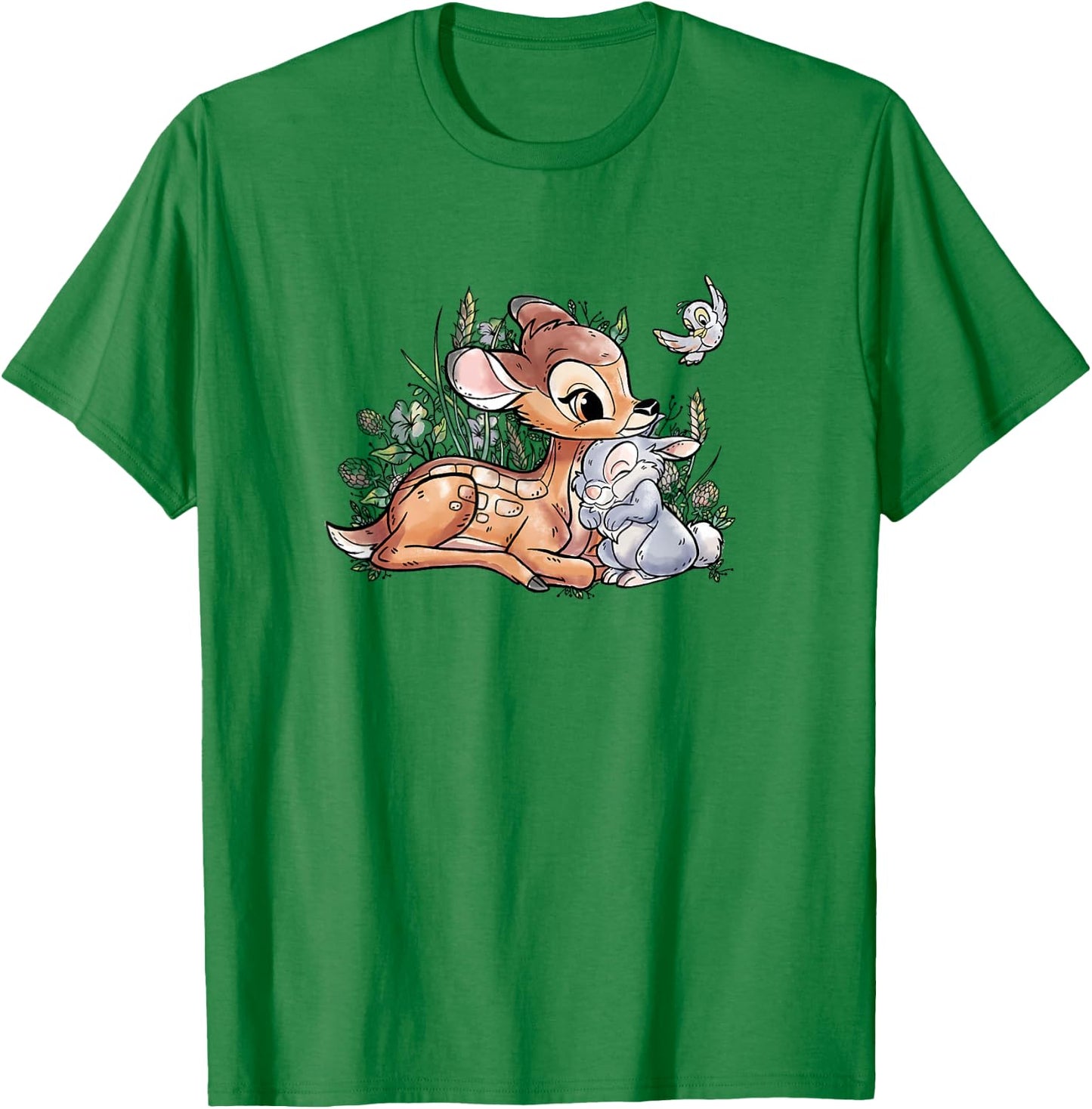 Disney Bambi and Thumper Snuggles , blue T-Shirt - T-Shirt | Irish Green