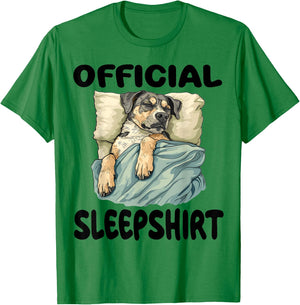 Louisiana Catahoula Leopard Dog Official Sleepshirt Pajamas T-Shirt - T-Shirt | Irish Green