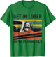 Get In Loser We're Playing D&D Vintage Retro Old Man T-Shirt - T-Shirt | Irish Green