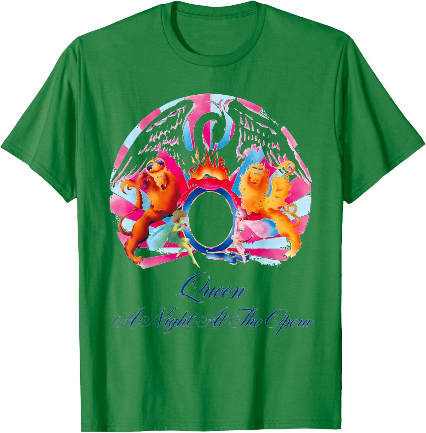 Queen Official An Evening in the Opera , White T-Shirt - T-Shirt | Irish Green