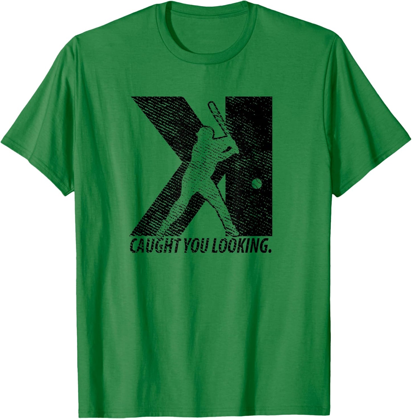 Pitching Backwards K Strikeout Baseball Softball Pitcher T-Shirt - T-Shirt | Irish Green