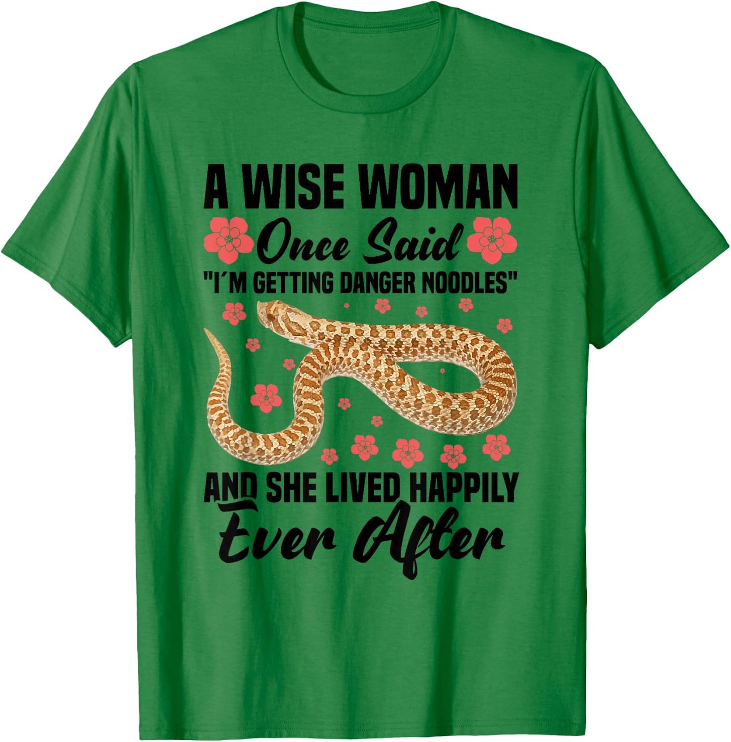 Hognose Snake Ring Hide Stuffed Animal Hognose Snake T-Shirt - T-Shirt | Irish Green