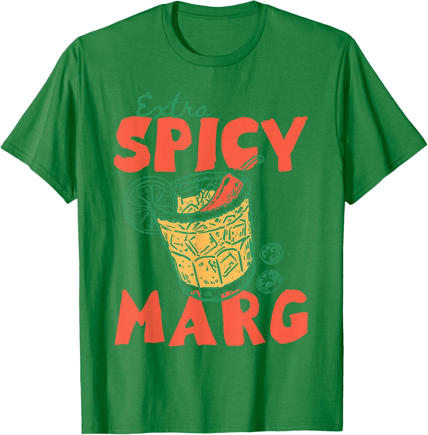 Spicy Margarita T-Shirt - T-Shirt | Irish Green