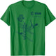 ESA ISS Internationale Raumstation Astronaut Blau ESA ISS Internationale Raumstation Astronaut T-Shirt - T-Shirt | Irish Green