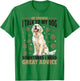 Golden Retriever Dog Breed Of course I talk to my dog T-Shirt - T-Shirt | Irish Green