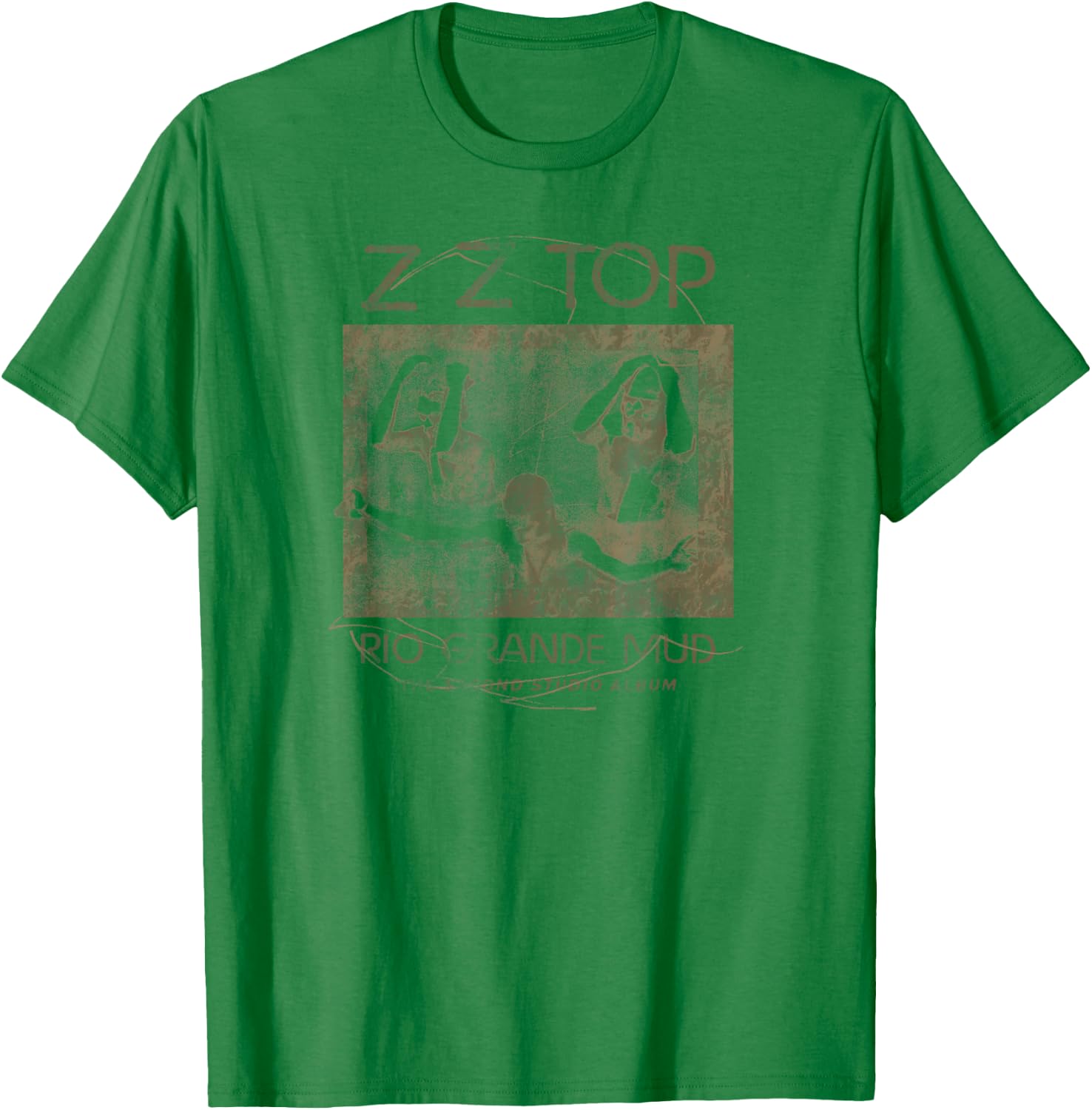 ZZ Top Rio Grande Mud , white, S T-Shirt - T-Shirt | Irish Green