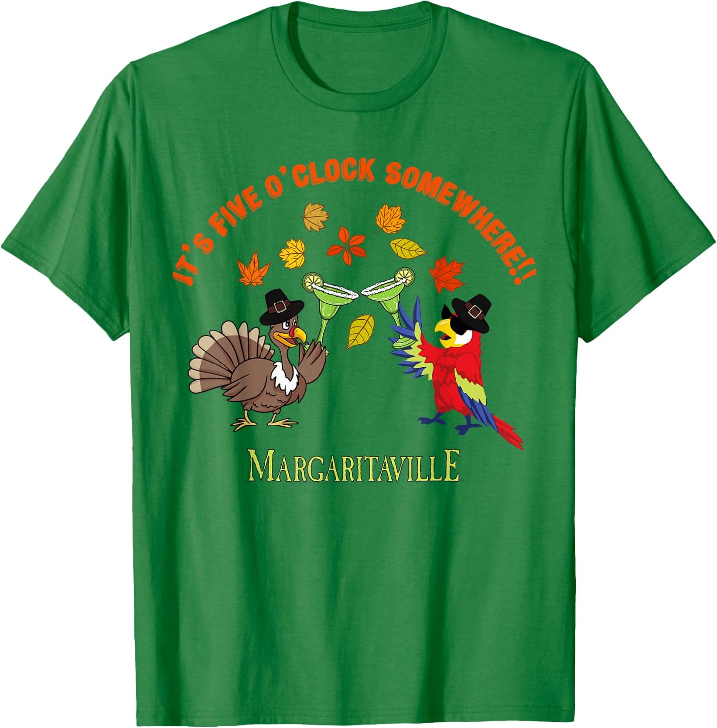 Turkey 5 O'Clock Somewhere T-Shirt - T-Shirt | Irish Green