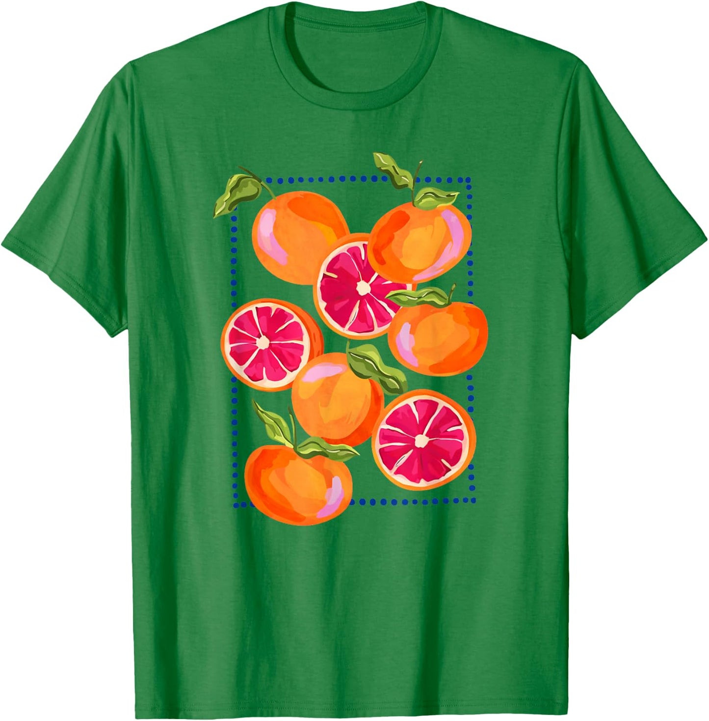 Orange Fruit Summer Vibes Artwork Citrus Orange Lovers Women T-Shirt - T-Shirt | Irish Green