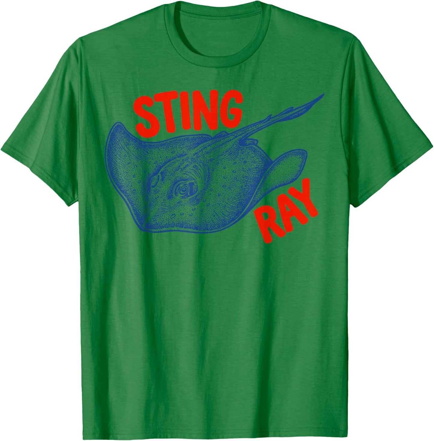 Sting Ray Singray T-Shirt - T-Shirt | Irish Green