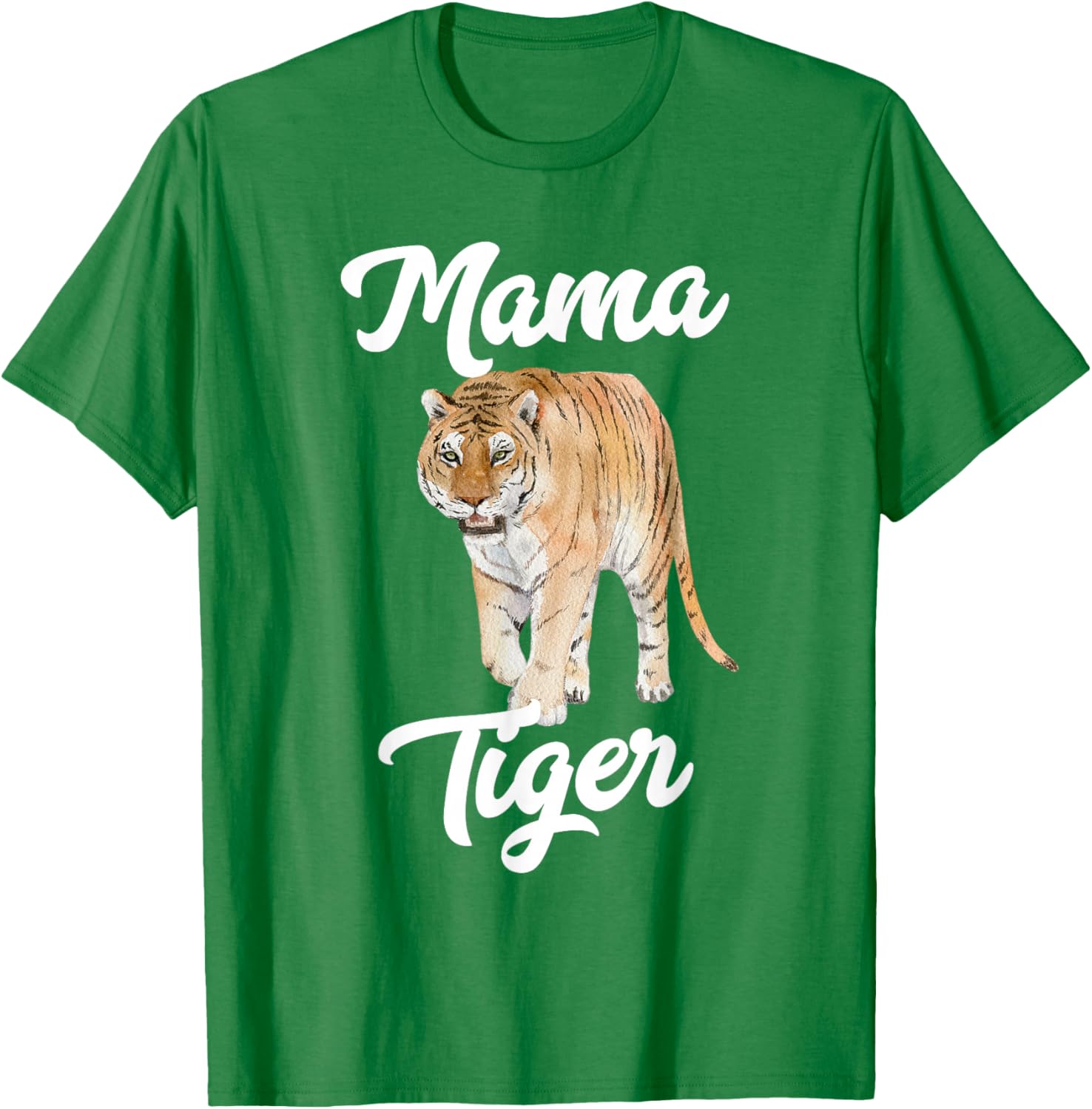 Mama Tiger T-Shirt - T-Shirt | Irish Green