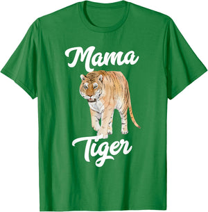 Mama Tiger T-Shirt - T-Shirt | Irish Green