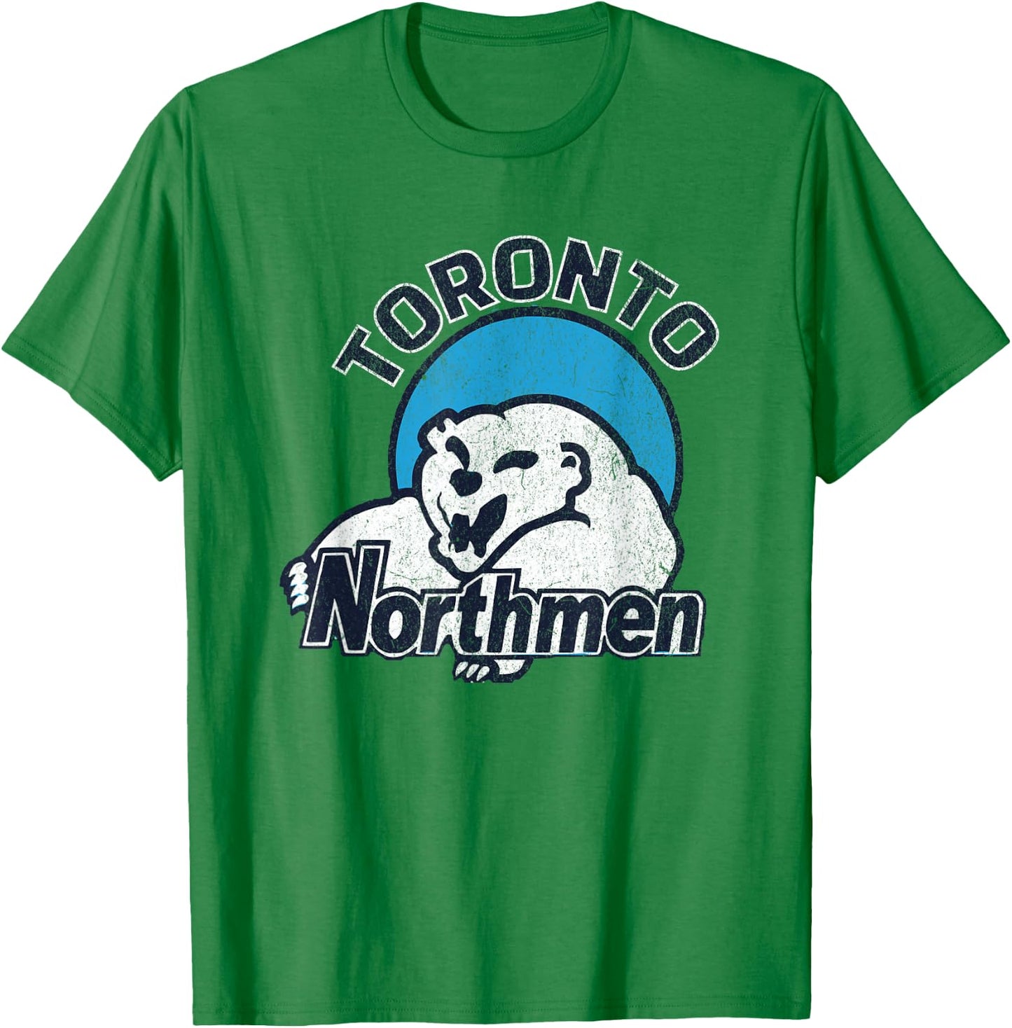 Retro Football Team Toronto Northmen World Football League T-Shirt - T-Shirt | Irish Green