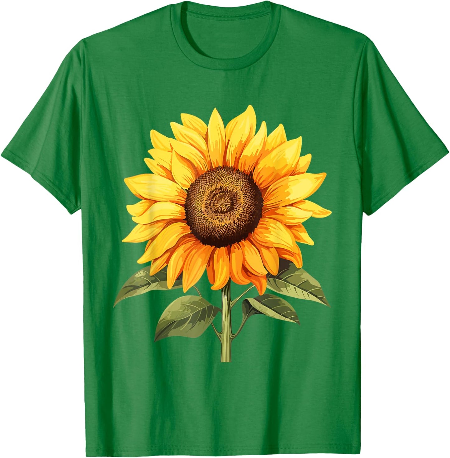 Florist and Sunflower T-Shirt - T-Shirt | Irish Green