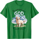Dog Spelled Backwards is God English Cream Golden Retriever Women T-Shirt - T-Shirt | Irish Green