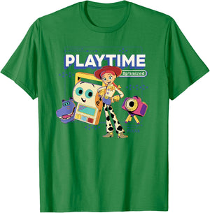 Disney Pixar Toy Story 5 Jessie Playtime Optimized T-Shirt - T-Shirt | Irish Green