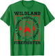 Wildland Firefighter But Cooler Wildland Fireman T-Shirt - T-Shirt | Irish Green