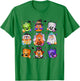 Vintage Funny Halloween Pumpkin Spooky Nuggets Chicken Cute T-Shirt - T-Shirt | Irish Green