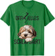 Official Sleep Shirt with Dog Funny Lion Dog Motif , White T-Shirt - T-Shirt | Irish Green