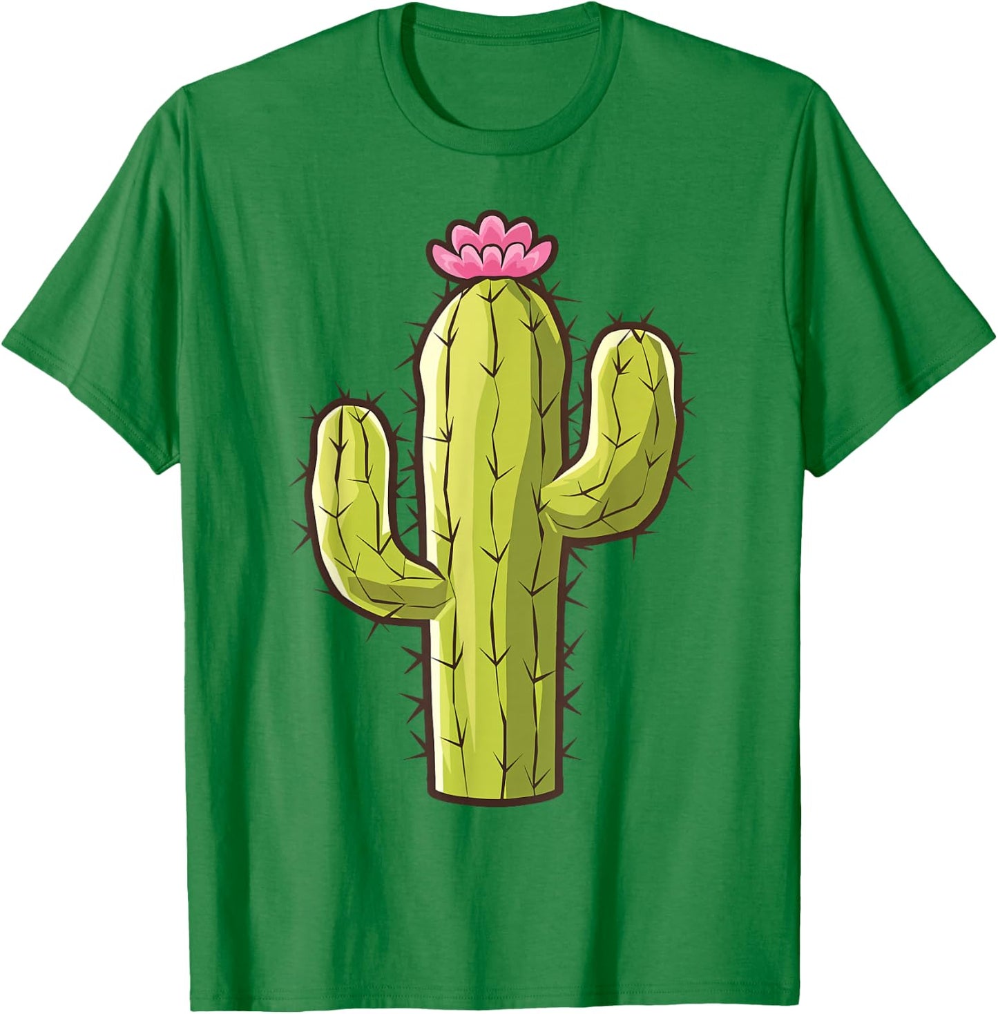 Cactus Shirt Adult Kids Men Women Cactus Costume , Green T-Shirt - T-Shirt | Irish Green