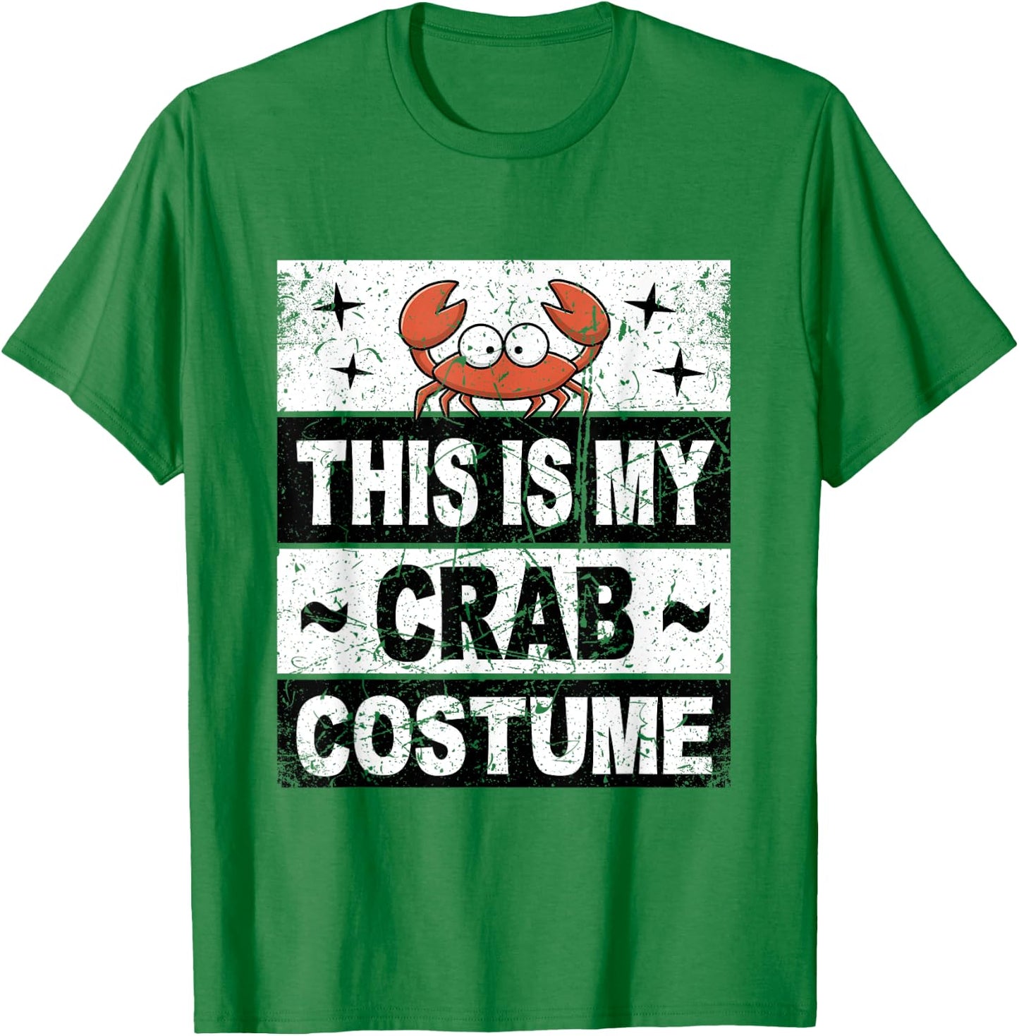 Retro Crab Costume Adult Kids Baby Toddler Men Women T-Shirt - T-Shirt | Irish Green