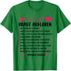 Checkliste der JGA Braut für den Junggesellinnenabschied T-Shirt - T-Shirt | Irish Green