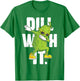 Dill with It Pickle Dabbing Halloween Cucumber Costume Party T-Shirt - T-Shirt | Irish Green