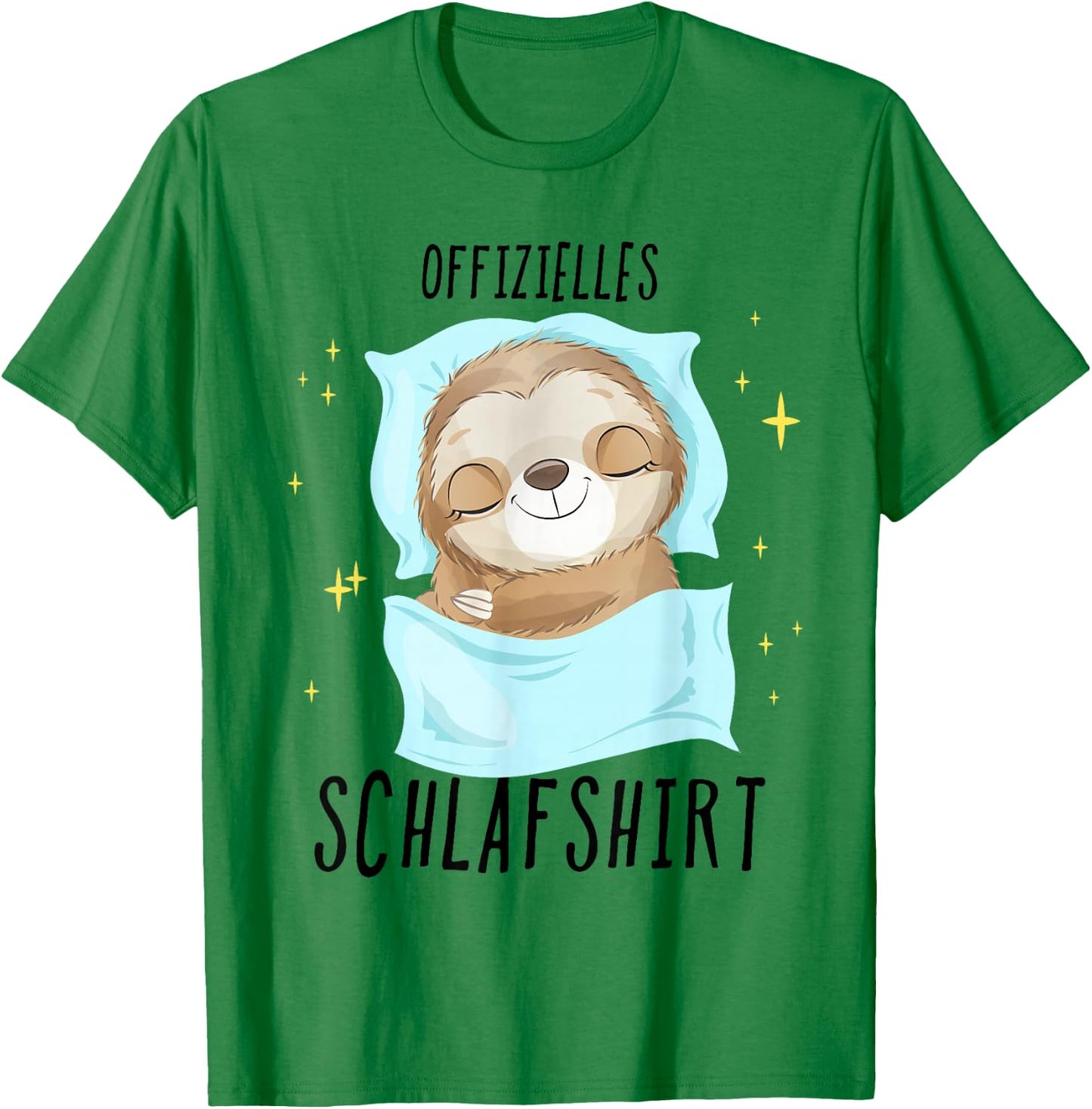 Sloth Pyjamas , gray, s T-Shirt - T-Shirt | Irish Green