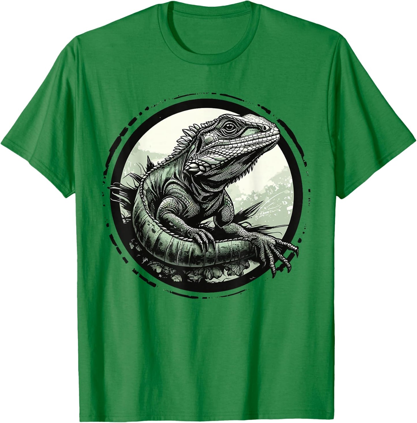 Iguana T-Shirt - T-Shirt | Irish Green