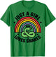 Girl Snake I Women Snake Lover I Snake T-Shirt - T-Shirt | Irish Green
