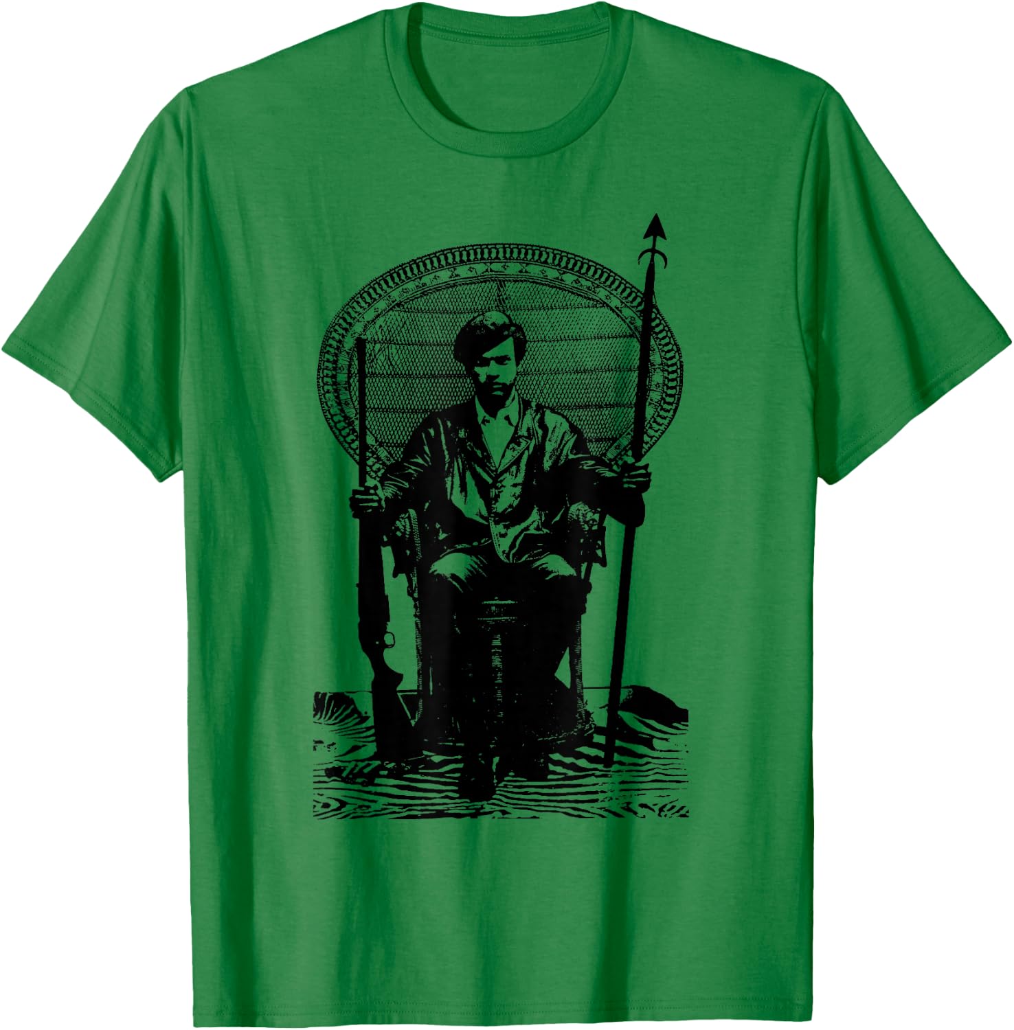 BPP Vintage Black History Self Defense Black Panthers Party Small T-Shirt - T-Shirt | Irish Green